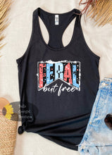 Load image into Gallery viewer, Feral But Free Patriotic Women's Tank Top
