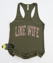 Load image into Gallery viewer, Camo Line Wife Women's Tank Top
