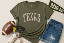 Load image into Gallery viewer, Custom Camo State College Sports Football Baseball T-Shirt
