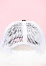 Load image into Gallery viewer, Mom Of Boys Mesh Distressed Hat
