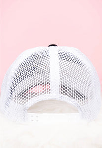 Mom Of Boys Mesh Distressed Hat