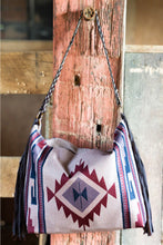 Load image into Gallery viewer, Bandelier Tassel Aztec Shoulder Tote Purse
