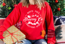Load image into Gallery viewer, North Pole Brewing Co Christmas Sweatshirt
