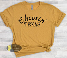 Load image into Gallery viewer, Choosin' Texas Country Music Concert T-Shirt
