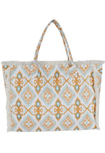 Load image into Gallery viewer, Aztec Boho Desert Days Fringe Beach Bag Shoulder Tote
