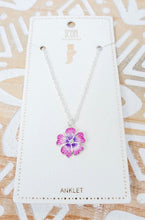 Load image into Gallery viewer, Pink Hawaiian Blossom Beach Anklet
