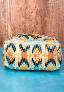 Spanish Style Southwestern Expandable Makeup Bag