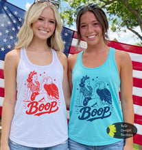 Load image into Gallery viewer, Boop Vintage July 4th Bald Eagle Western Patriotic Women's Tank Top
