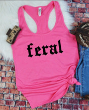 Load image into Gallery viewer, Feral Funny Women's Western Tank Top
