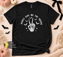 Load image into Gallery viewer, People Give Me The Creeps Halloween T-Shirt
