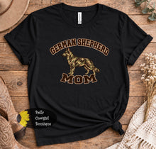 Load image into Gallery viewer, Camo German Shepherd Mom T-Shirt
