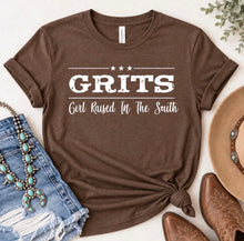 Load image into Gallery viewer, Grits Girl Raised In The South Southern Country T-Shirt
