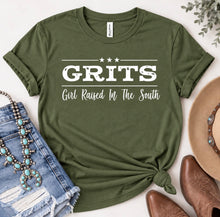 Load image into Gallery viewer, Grits Girl Raised In The South Southern Country T-Shirt
