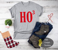 Load image into Gallery viewer, HO HO HO Santa Funny Math Christmas T-Shirt
