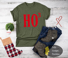 Load image into Gallery viewer, HO HO HO Santa Funny Math Christmas T-Shirt

