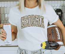 Load image into Gallery viewer, Distressed Country Camo Georgia T-Shirt
