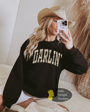Load image into Gallery viewer, Country Distressed Camo Darlin' Western Sweatshirt
