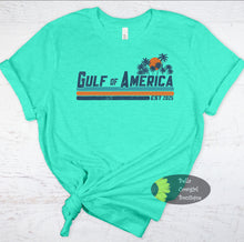 Load image into Gallery viewer, Retro Gulf Of America Coastal Patriotic T-Shirt

