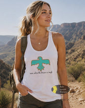 Load image into Gallery viewer, Roam Where The Terrain Is Rough Aztec Thunderbird Hiking Women's Tank Top
