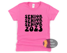 Load image into Gallery viewer, Senior 2023 Graduation Wavy Women&#39;s T-Shirt
