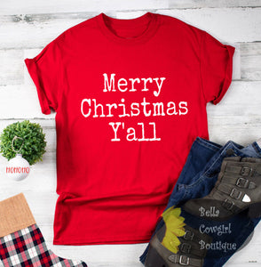 Merry Christmas Y'all Women's T-Shirt