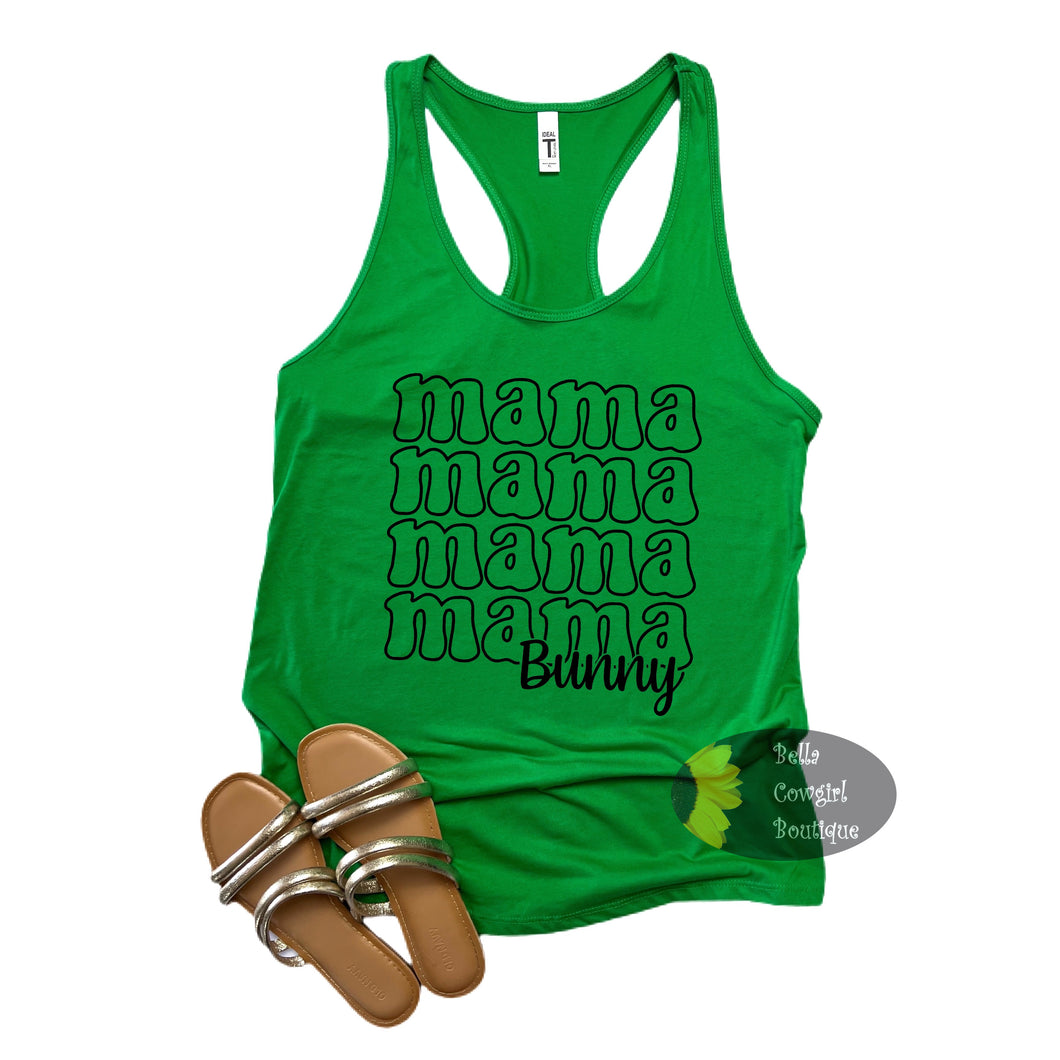 Mama Bunny Easter Women's Tank Top