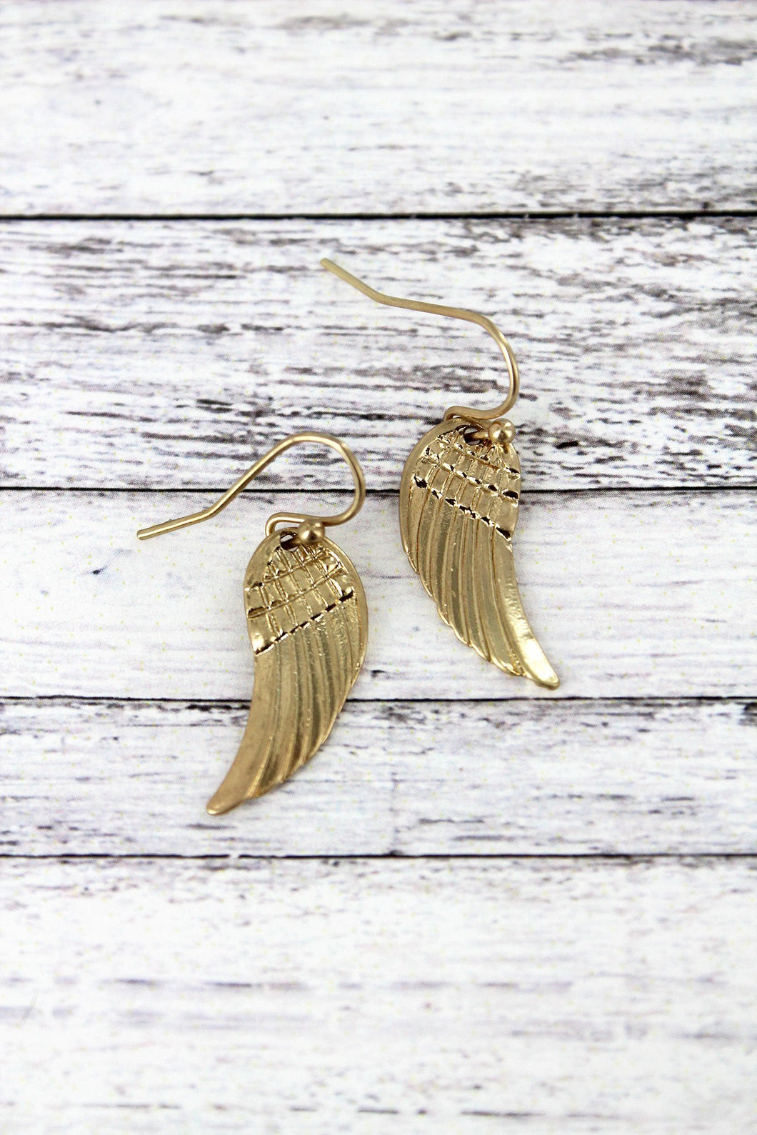 Angel Wing Christmas Earrings
