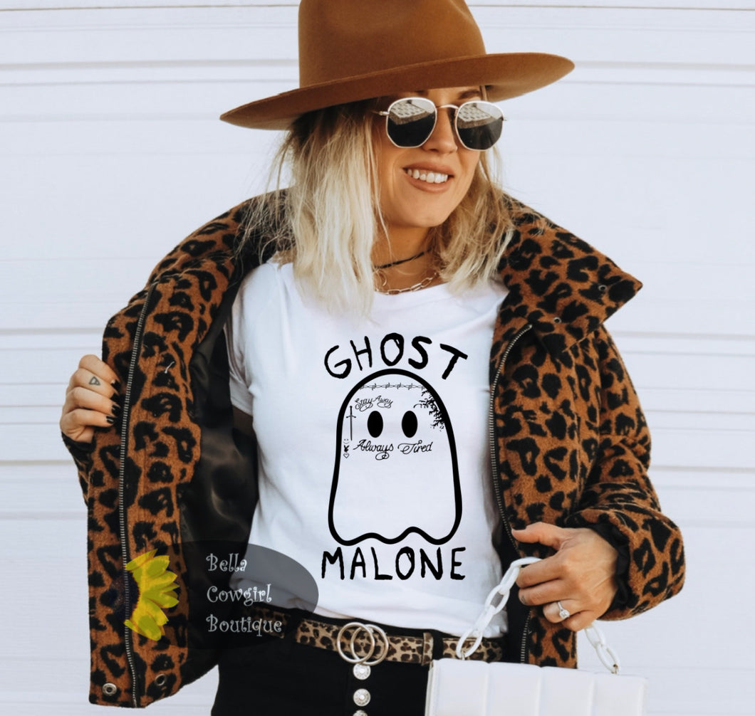 Ghost Malone Halloween Women's T-Shirt