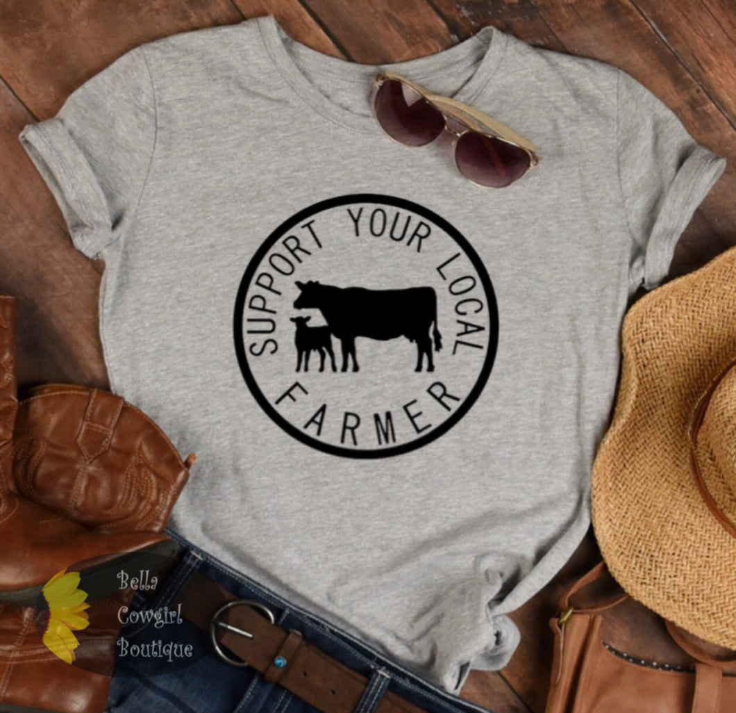 Support Your Local Farmer Country Women's T-Shirt