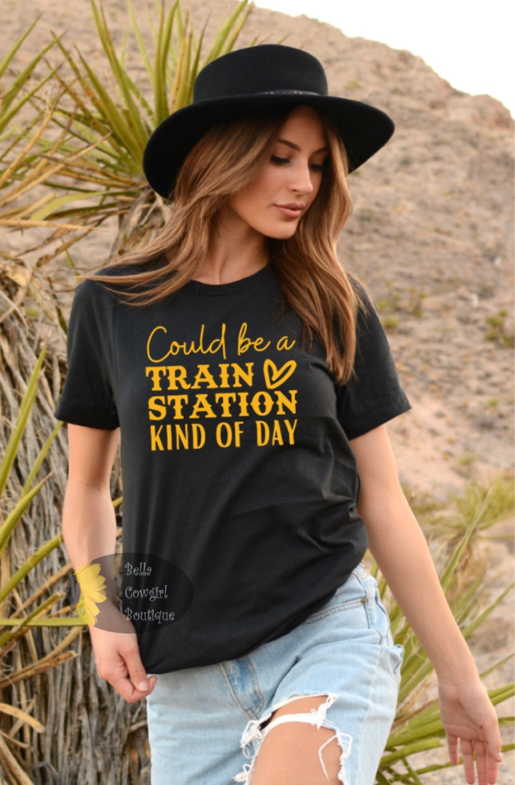 Could Be A Train Station Kind Of Day Yellowstone Women's T-Shirt
