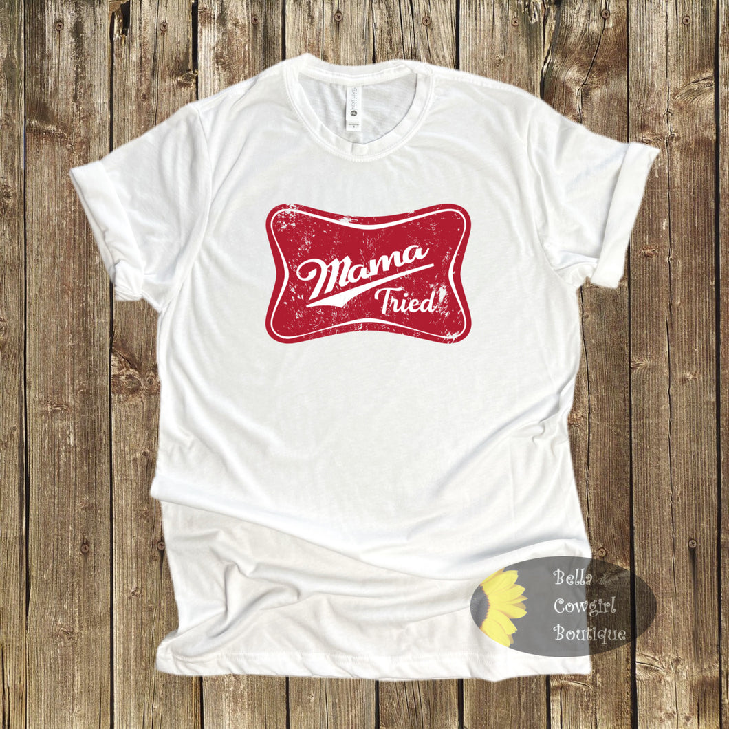 Mama Tried Country Western Vintage T-Shirt