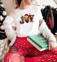 Load image into Gallery viewer, Yak Joy Western Christmas T-Shirt
