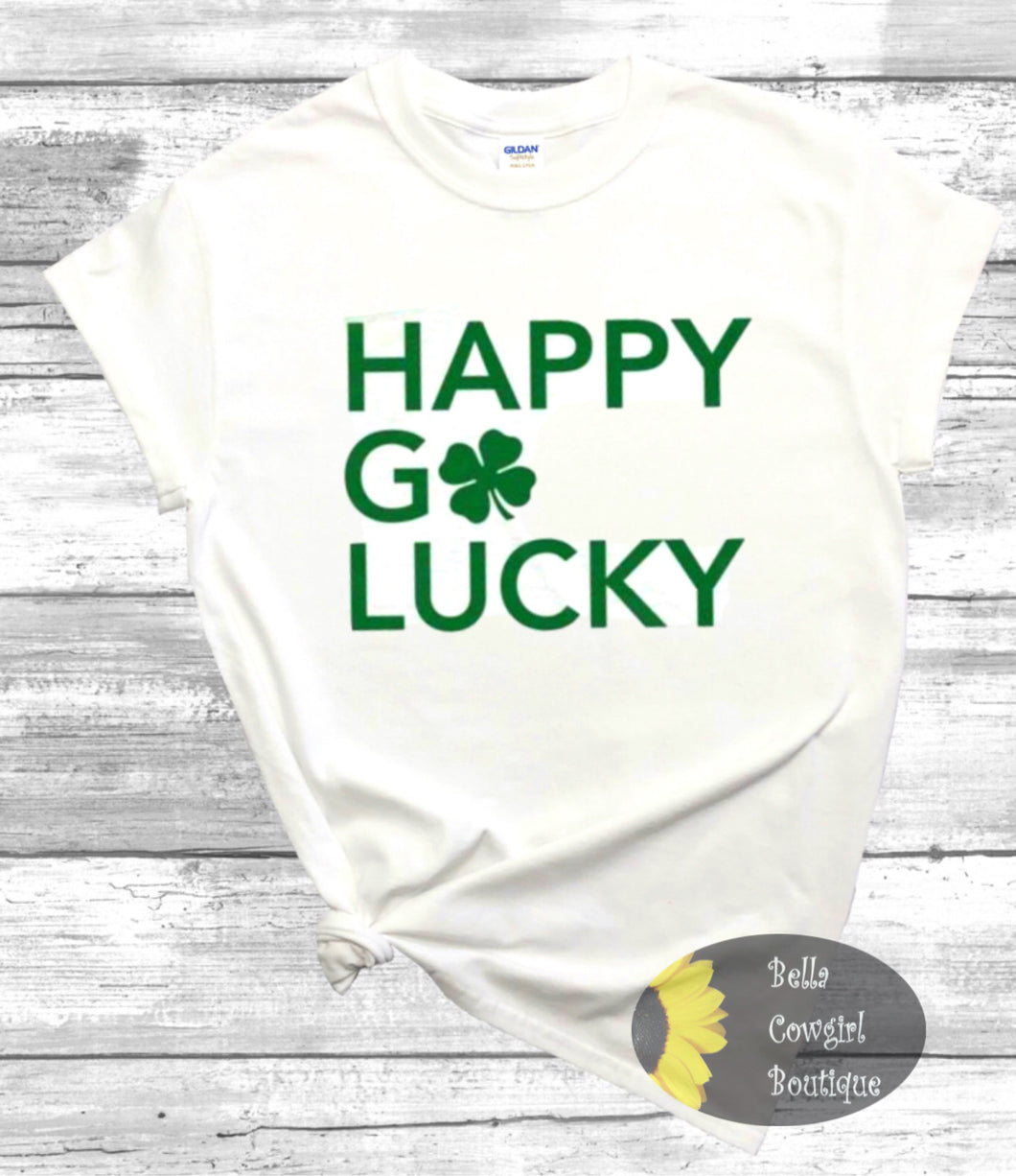 Happy Go Lucky St. Patrick's Day Women's T-Shirt