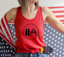 Load image into Gallery viewer, Second Amendment American 1776 Patriotic Women&#39;s Tank Top

