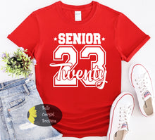 Load image into Gallery viewer, Senior 2023 Graduation Twenty 23 Women&#39;s T-Shirt
