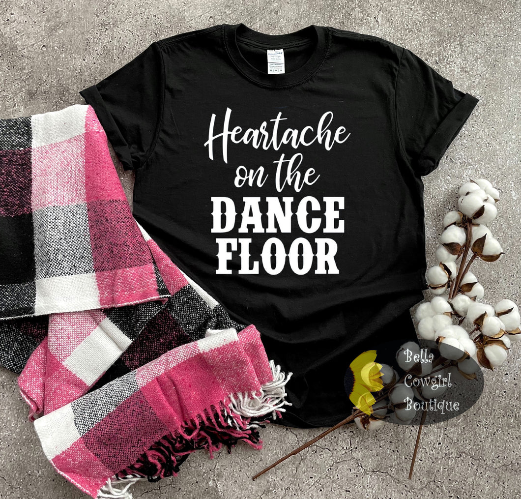 Heartache On The Dance Floor Country Music Women's T-Shirt