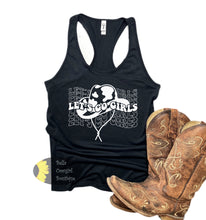 Load image into Gallery viewer, Let&#39;s Go Girls Country Western Women&#39;s Tank Top
