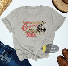 Load image into Gallery viewer, Busy Doing Cowboy Sh*t Western Rodeo T-Shirt
