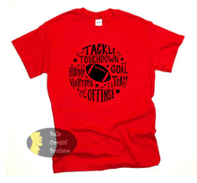 Load image into Gallery viewer, Tackle Touchdown Football Women&#39;s T-Shirt
