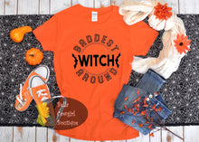 Load image into Gallery viewer, Baddest Witch Halloween Women&#39;s T-Shirt
