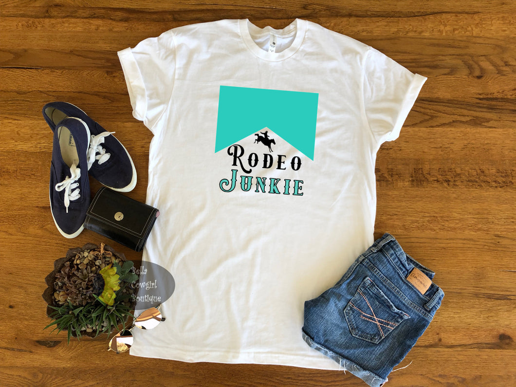 Rodeo Junkie Western T-Shirt