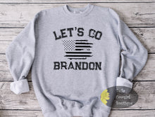 Load image into Gallery viewer, Let&#39;s Go Brandon Funny Biden Political Patriotic Republican Sweatshirt
