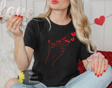 Load image into Gallery viewer, Not Today Cupid Pew Pew Heart Western Valentine&#39;s Day Women&#39;s T-Shirt
