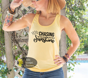 Chasing Sunshine Summer Woman's Tank Top