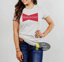 Load image into Gallery viewer, Babeweiser Beer Vintage Western T-Shirt
