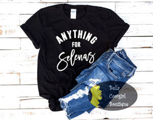 Anything For Selenas Music Women's T-Shirt