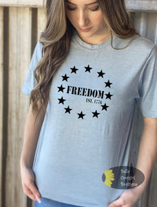 Freedom Established 1776 Patriotic T-Shirt