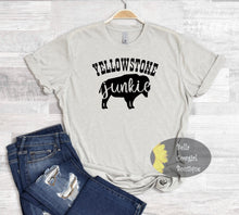 Load image into Gallery viewer, Yellowstone Junkie Western Buffalo Dutton Ranch T-Shirt
