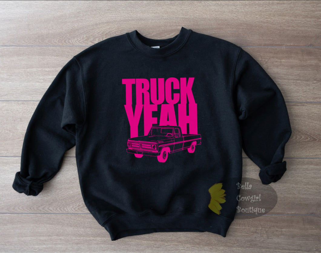 Truck Yeah Country Music Vintage Truck Sweatshirt