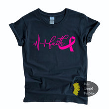 Load image into Gallery viewer, Pink Ribbon In October We Wear Pink Women’s T-Shirt
